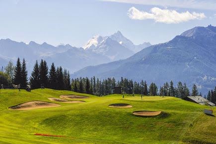 Amazing golf experience in the Canton of Valais!